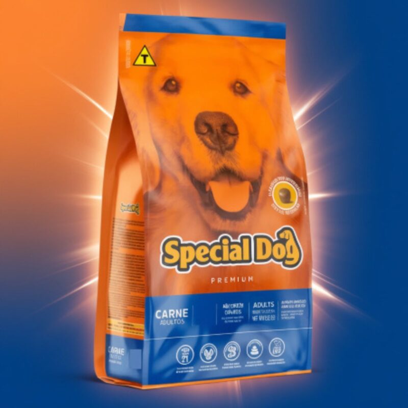Ração Special Dog Para Cães Adultos Sabor Carne – 20kg-Imagem 3